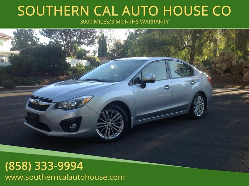 2013 Subaru Impreza for sale at SOUTHERN CAL AUTO HOUSE CO in San Diego CA