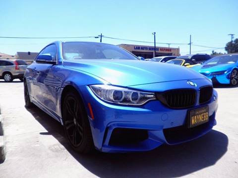 2015 BMW 4 Series for sale at Fastrack Auto Inc in Rosemead CA