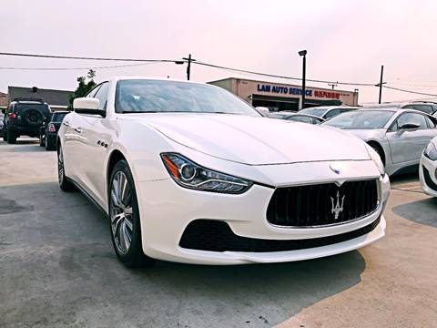 2015 Maserati Ghibli for sale at Fastrack Auto Inc in Rosemead CA