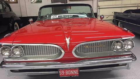 1959 Pontiac Bonneville for sale at Berliner Classic Motorcars Inc in Dania Beach FL