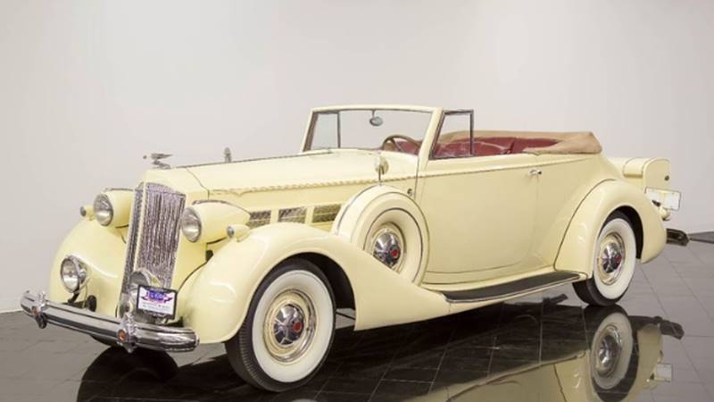1937 Packard Super 8 for sale at Berliner Classic Motorcars Inc in Dania Beach FL