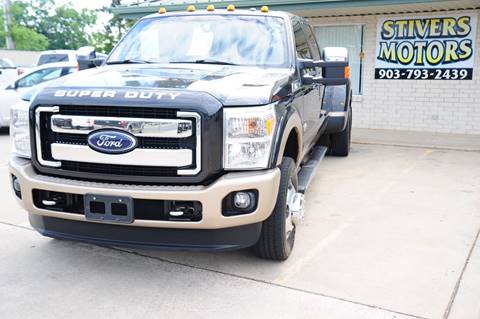 2013 Ford F-350 Super Duty for sale at Stivers Motors, LLC in Nash TX