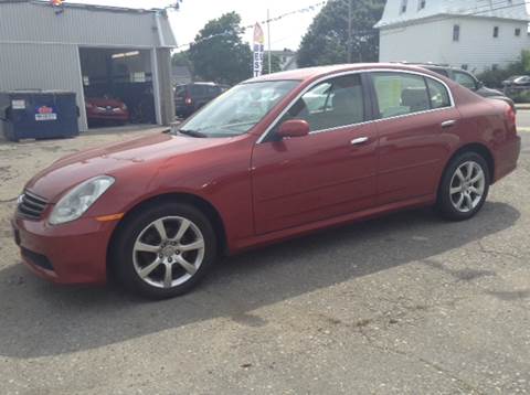 2005 Infiniti G35 for sale at Worldwide Auto Sales in Fall River MA