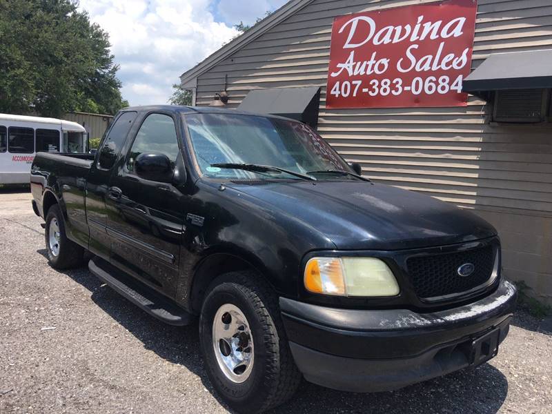 2002 Ford F-150 for sale at DAVINA AUTO SALES in Longwood FL