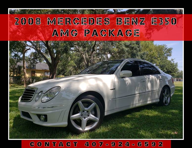 2008 Mercedes-Benz E-Class for sale at AFFORDABLE ONE LLC in Orlando FL