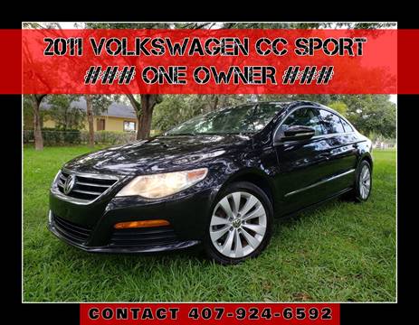 2011 Volkswagen CC for sale at AFFORDABLE ONE LLC in Orlando FL