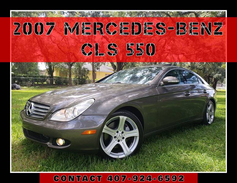 2007 Mercedes-Benz CLS for sale at AFFORDABLE ONE LLC in Orlando FL