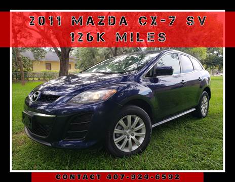 2011 Mazda CX-7 for sale at AFFORDABLE ONE LLC in Orlando FL