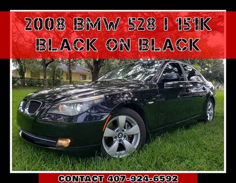 2008 BMW 5 Series for sale at AFFORDABLE ONE LLC in Orlando FL