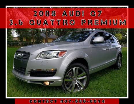2008 Audi Q7 for sale at AFFORDABLE ONE LLC in Orlando FL