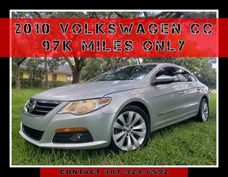 2010 Volkswagen CC for sale at AFFORDABLE ONE LLC in Orlando FL