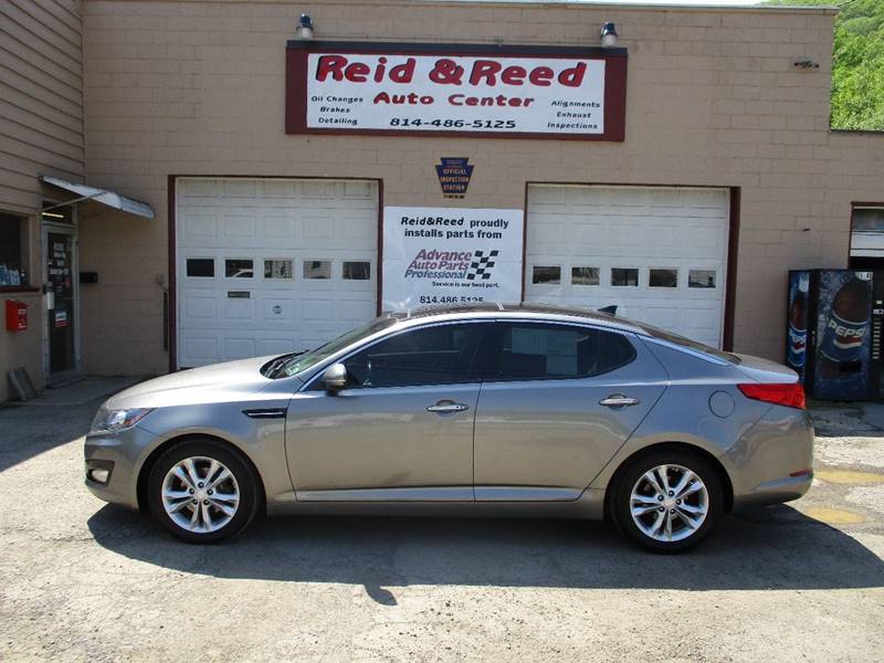 2013 Kia Optima for sale at Reid's Auto Sales & Service in Emporium PA