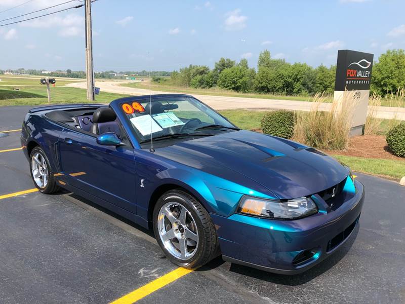 2004 Ford Mustang Svt Cobra 2dr Supercharged Convertible In