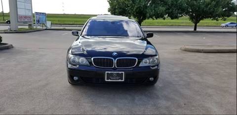 2007 BMW 7 Series for sale at America's Auto Financial in Houston TX
