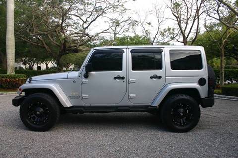 2012 Jeep Wrangler Unlimited for sale at Eagle MotorGroup in Miami FL