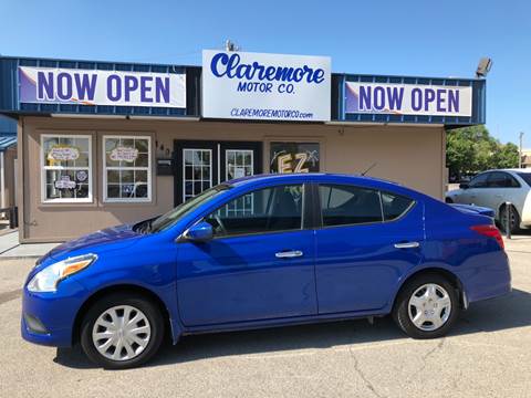 2015 Nissan Versa for sale at Claremore Motor Company in Claremore OK