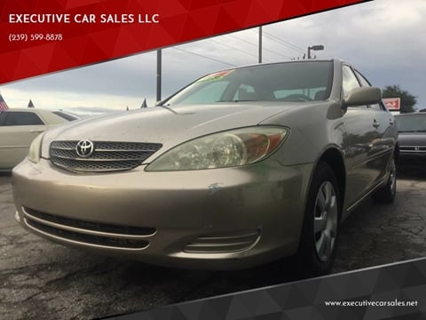 2004 Toyota Camry for sale at EXECUTIVE CAR SALES LLC in North Fort Myers FL