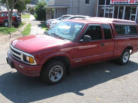 1997 Chevrolet S-10 for sale at Thomas Anthony Auto Sales LLC DBA Manis Motor Sale in Bridgeport CT