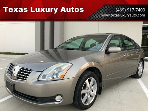 2006 Nissan Maxima for sale at Texas Luxury Auto in Cedar Hill TX