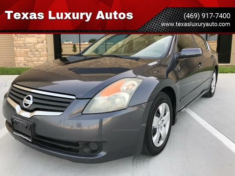 2008 Nissan Altima for sale at Texas Luxury Auto in Cedar Hill TX
