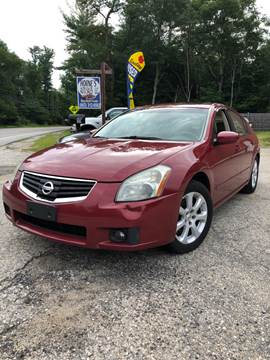 2008 Nissan Maxima for sale at Hornes Auto Sales LLC in Epping NH