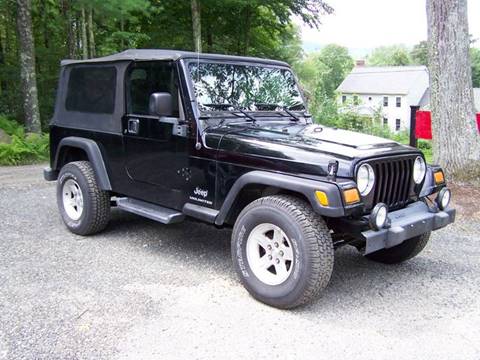 2004 Jeep Wrangler for sale at Fox Motors in Hampden MA