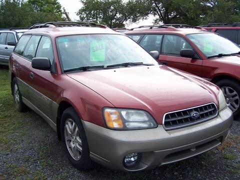 2003 Subaru Outback for sale at B & J Auto Sales in Tunnelton WV