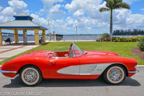 1960 Chevrolet Corvette for sale at Top Classic Cars LLC in Fort Myers FL