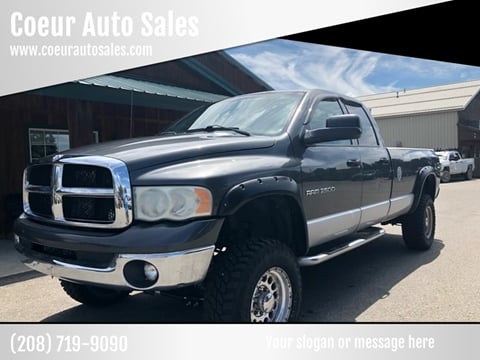 dodge ram pickup 2500 for sale in hayden id coeur auto sales dodge ram pickup 2500 for sale in