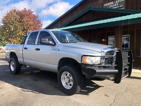 dodge ram pickup 2500 for sale in hayden id coeur auto sales dodge ram pickup 2500 for sale in