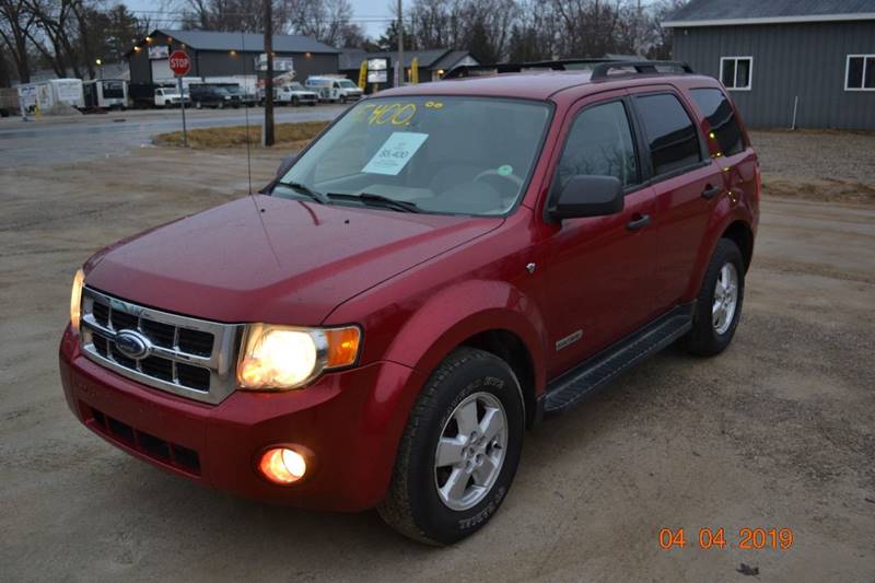 2008 Ford Escape for sale at Zimmer Auto Sales in Lexington MI