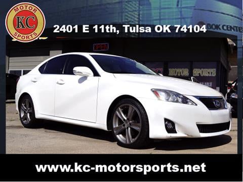 2013 Lexus IS 250 for sale at KC MOTORSPORTS in Tulsa OK