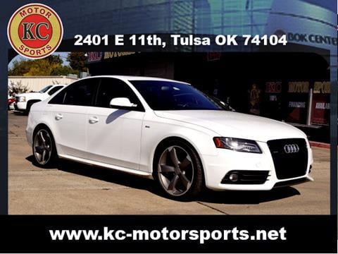 2012 Audi A4 for sale at KC MOTORSPORTS in Tulsa OK