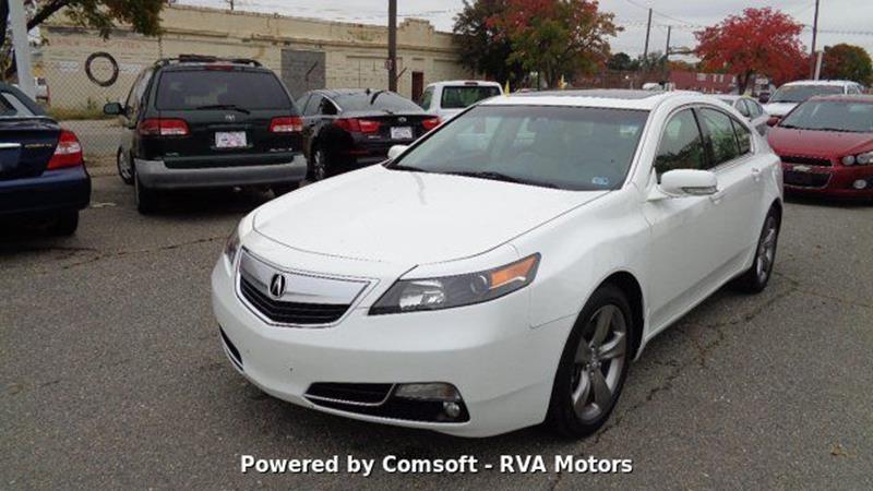 2012 Acura TL for sale at RVA MOTORS in Richmond VA