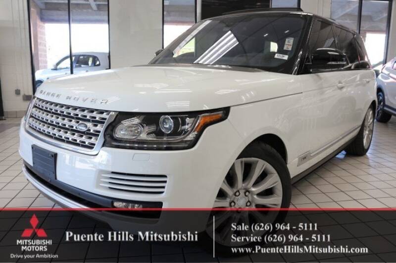 2016 Land Rover Range Rover Supercharged LWB