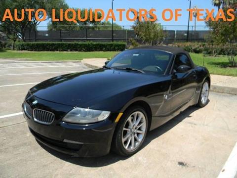 2008 BMW Z4 for sale at AUTO LIQUIDATORS OF TEXAS in Richmond TX