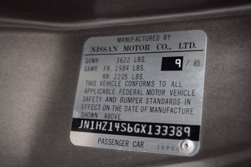 1986 Nissan 300ZX (image 30)