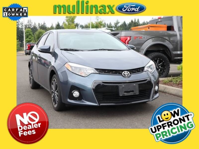 2016 Toyota Corolla S Plus