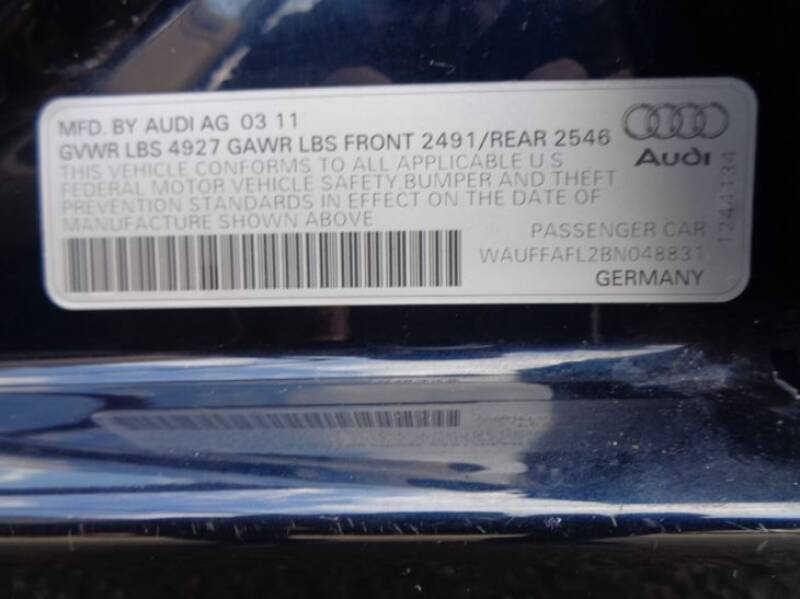 2011 Audi A4 2.0T quattro Premium Plus (image 37)