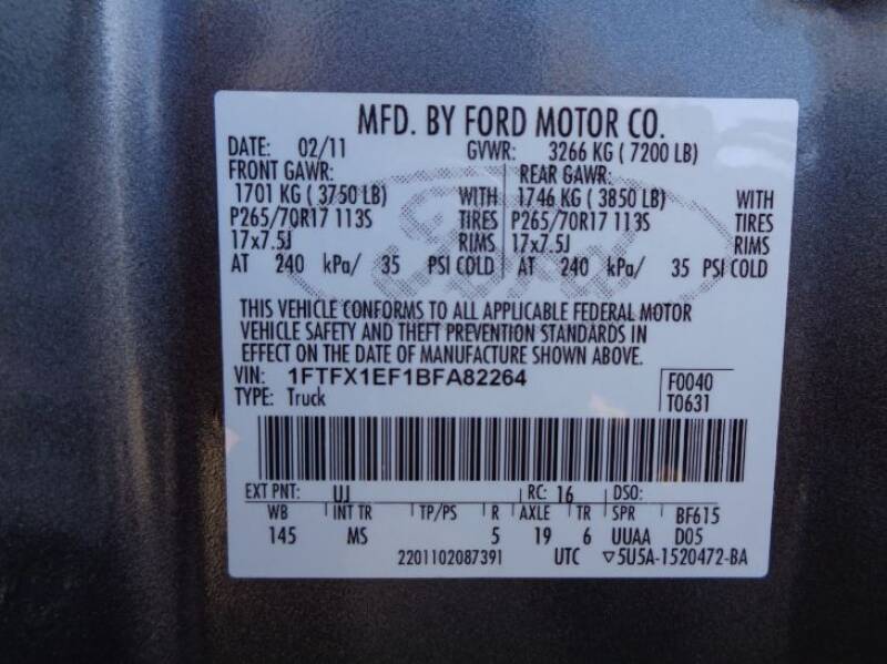 2011 Ford F-150 XLT (image 36)