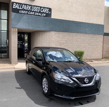 2016 Nissan Sentra for sale at Ballpark Used Cars in Phoenix AZ