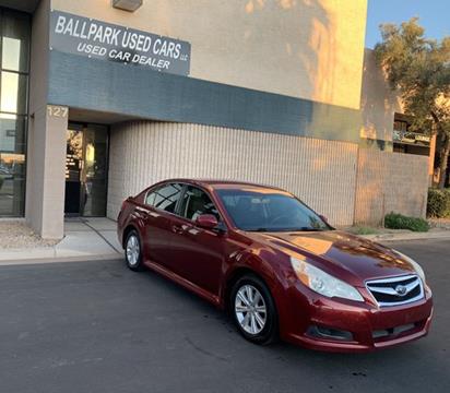 2010 Subaru Legacy for sale at Ballpark Used Cars in Phoenix AZ