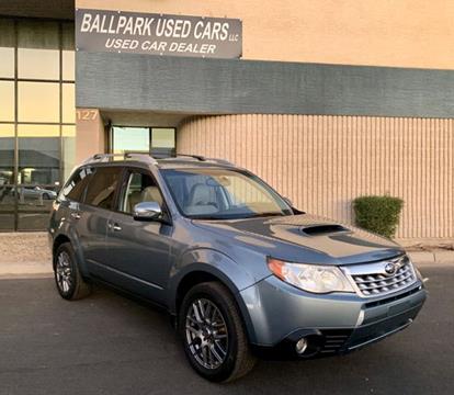 2011 Subaru Forester for sale at Ballpark Used Cars in Phoenix AZ