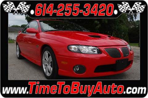 2006 Pontiac GTO for sale at Time To Buy Auto in Baltimore OH