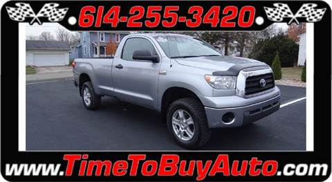 2008 Toyota Tundra for sale at Time To Buy Auto in Baltimore OH