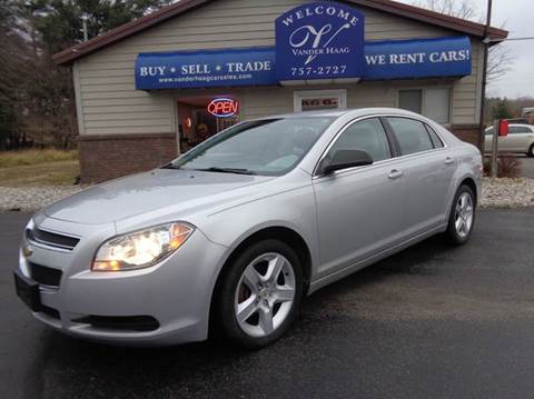 2011 Chevrolet Malibu for sale at VanderHaag Car Sales LLC in Scottville MI