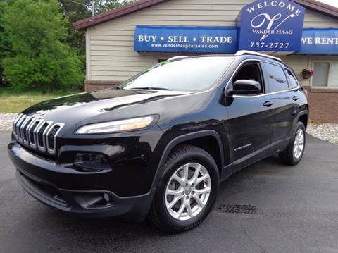 2014 Jeep Cherokee for sale at VanderHaag Car Sales LLC in Scottville MI