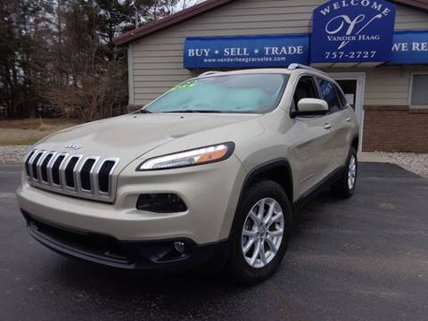 2015 Jeep Cherokee for sale at VanderHaag Car Sales LLC in Scottville MI