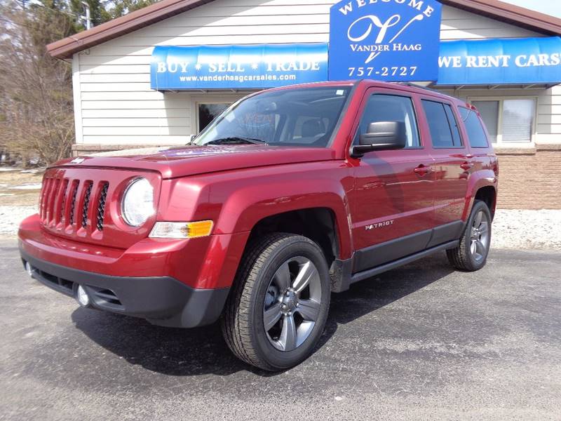 2015 Jeep Patriot for sale at VanderHaag Car Sales LLC in Scottville MI
