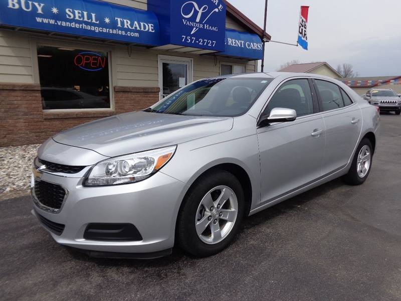 2015 Chevrolet Malibu for sale at VanderHaag Car Sales LLC in Scottville MI